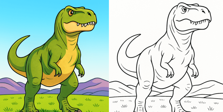 dinosaur coloring pages